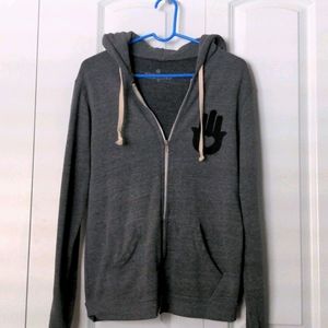 Spiritual Gangster zip up -grey